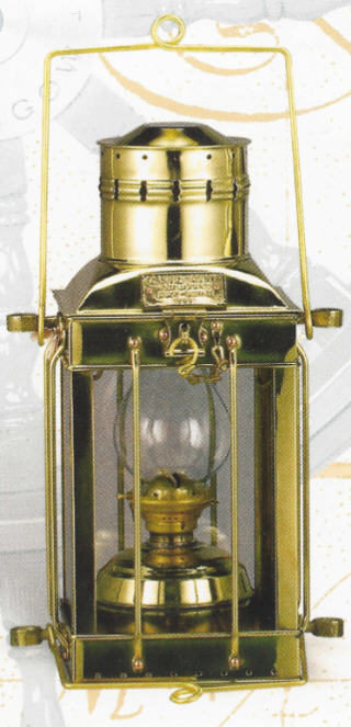 BRASS CARGO LAMPS OIL OR ELECTRIC OR TOUCH CONTROL #BL-836