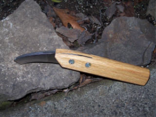 1/8 INCH FORGED STAINLESS STEEL GIRDLING KNIFE/BARK STRIPPER GK5