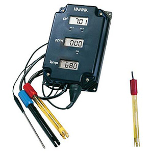 HANNA pH-TDS_TEMP MONITOR MODELl HI 981504-7 716810