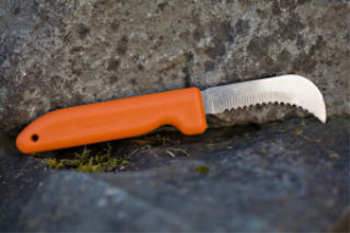 STAINLESS STEEL SERRATED HARVEST KNIFE  #K104