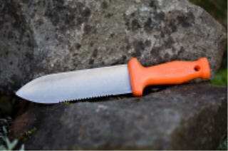 ZENPORT ZENBORI SOIL KNIFE WITH SHEATH #K245