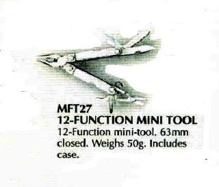 12 FUNCTION MULTI TOOL MFT27