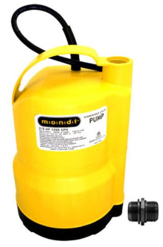 MONDI UTILITY SUMP PUMP 1200 GPH 727096