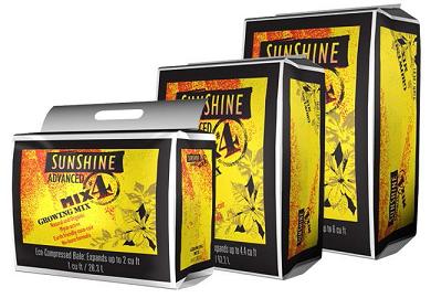 Sunshine Advanced Mix # 4 - 3 cu ft Compressed (Pallet of 35)  714768
