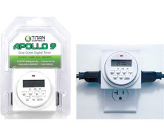 TITAN APOLLO 9 DUAL DIGITAL PLUGIN TIMER #734105