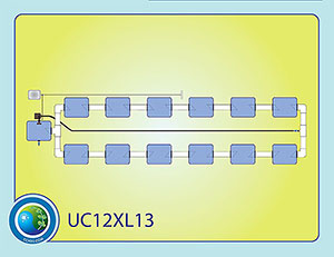 The Under Current™ XL13 System 12 CC12XL13