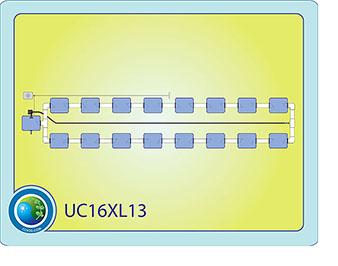 The Under Current™ XL13 System 16 CC16XL13