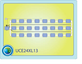 The Under Current™ Evolution™ XL13 System 24 CCE24XL13