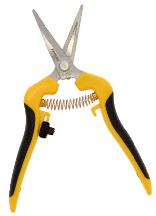 ZENPORT ERGO-GRIP CURVED BLADE STAINLESS HARVEST SHEAR #H357