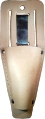 ZENPORT HJ262 LEATHER PRUNER SHEATH WITH BELT LOOP AND METAL CLIP HJ262