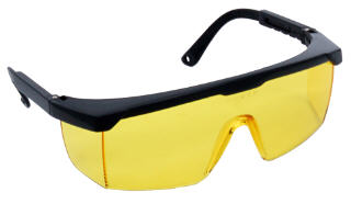 ZENPORT SG2612 WRAP-AROUND AMBER SAFETY GLASSES SG2612