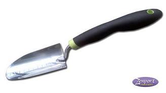 ZENPORT ZP220010G TRANSPLANT TROWEL WITH MEASUREMENT, ERGONOMIC SOFT CUSHION GRIP #ZP220010G